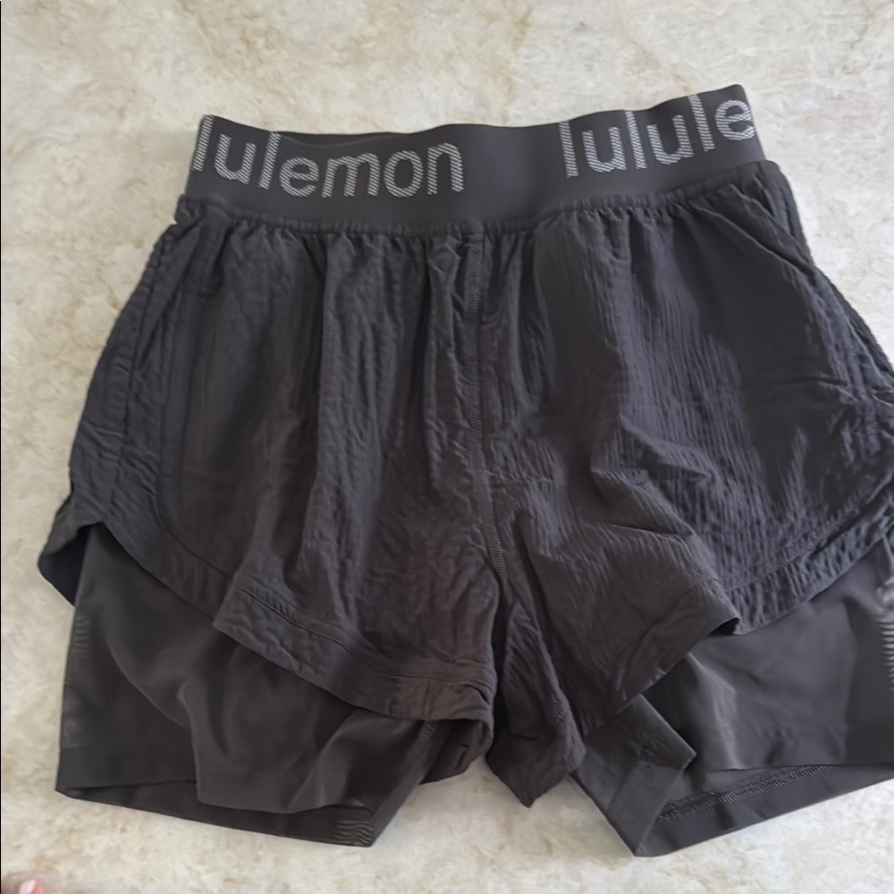 Lululemon Dark Gray Athletic Shorts